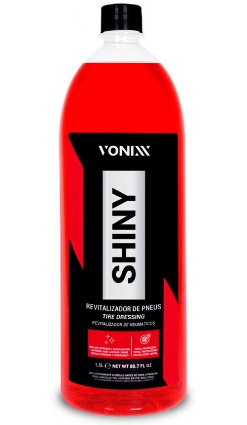 Revitalizador De Pneu Pretinho Shiny Vonixx - 1,5 L